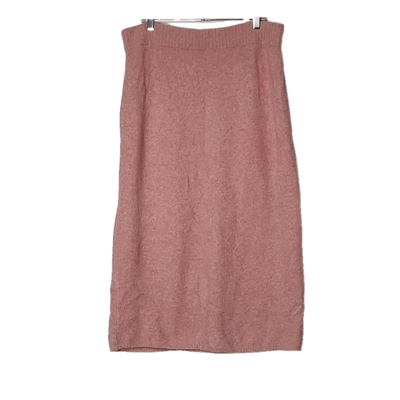 Express Pink Knit Sweater Skirt Size XL - Picture 2 of 5